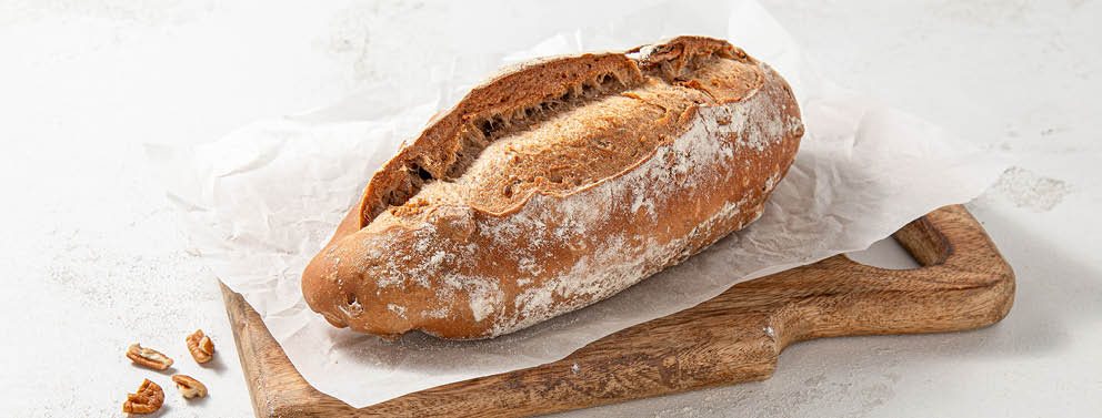 PAIN DE CAMPAGNE AUX NOIX / COUNTRY WALNUT BREAD 